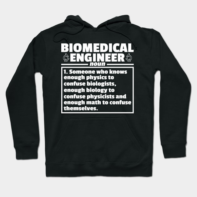 Biomed Biomedical Engineer Hoodie by Sink-Lux